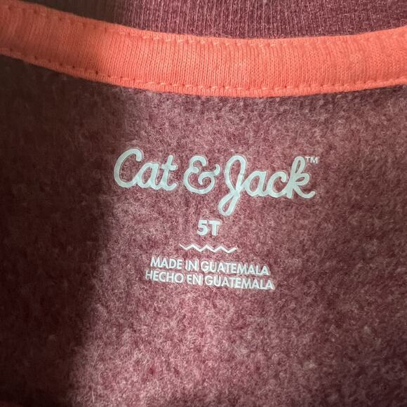 Cat & Jack NWOT Peace Sweatshirt - Picture 3 of 3
